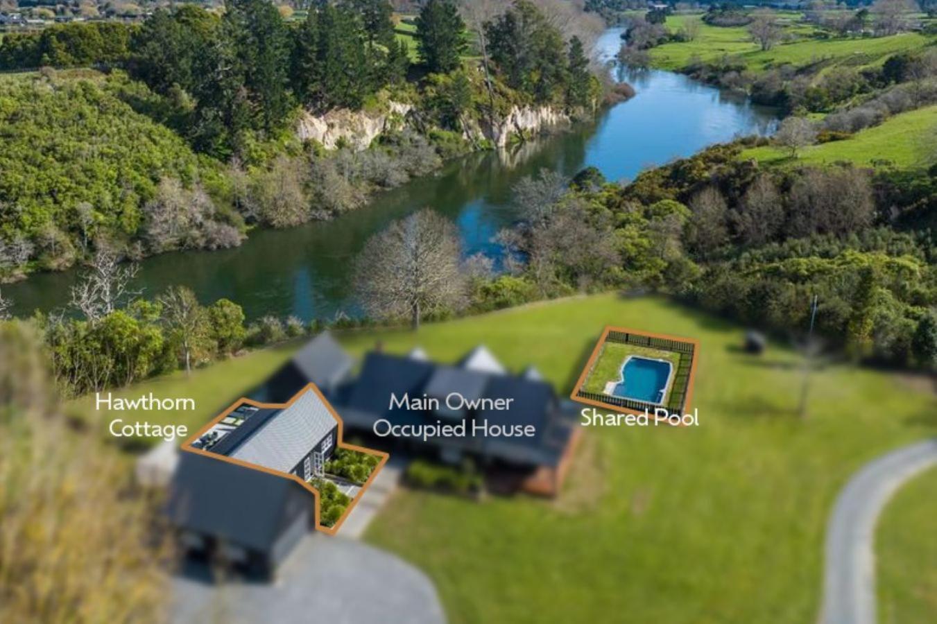 Hawthorn Cottage Tamahere Dış mekan fotoğraf